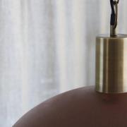 PR Home Riippuvalaisin Alton, Ø 60 cm, ruosteenvärinen, metalli, E27