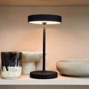Dyberg Larsen LED-pöytälamppu Starlight, musta, korkeus 26 cm