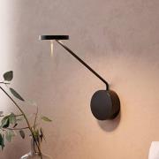 LEDS-C4 LED-seinävalaisin Invisible Reader, 3000K, syvyys 37,4 cm