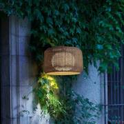 Bover ulkoseinävalaisin Fora A, grafiitinruskea/ruskea, Ø 50 cm, E27