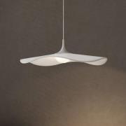 Bover LED-ripustusvalaisin Mediterránia, valkoinen, Ø 52 cm, muovia