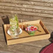 HÜBSCH Rakennetarjotin, tammenvärinen, 45 x 35 x 5 cm