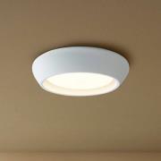 Beacon kattovalaisin Fjord, valkoinen, kipsi, Ø 28 cm, GX53