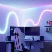 EGLO connect LED-nauha Neon Stripe-Z, 3 M., RGB, CCT, valkoinen
