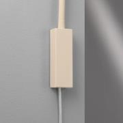 LED-seinävalaisin Sten, hiekanvärinen, korkeus 61 cm, eleohjaus