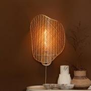 GOOD & MOJO seinälamppu Kinabalu, ruskea, 50 cm, bambupistoke