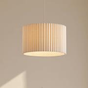 Lindby Libbie riippuvalaisin, Ø 45 cm, pellava, kermanvärinen