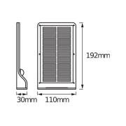 OSRAM LED-aurinkokäyttöinen ulkoseinävalaisin DOORLED, valkoinen, antu...