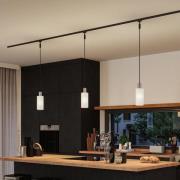 Paulmann URail-varjostin Raja 2Easy, opaali, Ø 10 cm