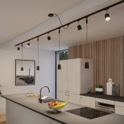 Paulmann URail kaapelisyöttö Zigbee 1 m, musta matta