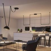 Paulmann ULine hihna, peruspakkaus, pituus 5 m, maks. 60 W, musta