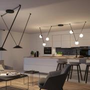 Paulmann ULine hihna, peruspakkaus, pituus 10 m, maks. 150 W, musta