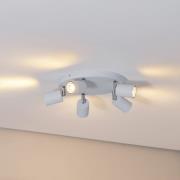 Kattokohdevalo Fun, vaaleansininen, Ø 30 cm, säädettävä, GU10