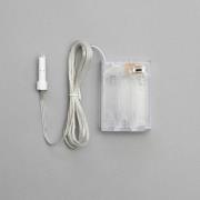 STERNTALER LED-tähti, keltainen, Ø 8 cm, 18-piikkinen, IP44-paristo