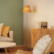 OSRAM lattiavalaisin Decor Raffia, 1-lamppuinen, luonnonvärinen rafi, ...