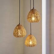 OSRAM riippuvalo Decor Paper Drop, 3-lamppuinen, pyöreä, beige, E27