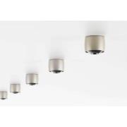 LOOM DESIGN LED-kattovalaisin Air, harmaa, alumiini, Ø 10 cm