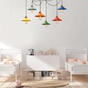 Riippuvalaisin Manavgat, 6-lamppuinen, monivärinen, pituus 144 cm
