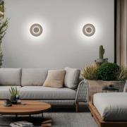 Helestra LED-ulkoseinävalaisin BUD, himmennettävä, vaaleanruskea, IP65