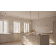 Nuura uppokohdevalo Anoli Spot Recessed, Ø 10 cm, valkoinen/kulta