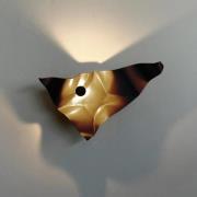 Knikerboker LED-seinävalaisin Zona d'ombra, kahvinruskea, 79 cm