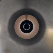 Knikerboker LED-seinävalaisin DoppioZero, vaaleanpunainen/harmaa, Ø 30...