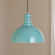 Kure-riippuvalaisin, turkoosi, metalli, Ø 40 cm E27