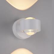 SCHÖNER WOHNEN LED-seinävalaisin Chia, valkoinen, 3 000 K, ylös/alas