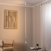 LED-riippuvalaisin VERTIC, valkoinen, metalli, 19 W, 3 000 K