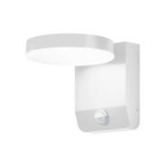 LED-seinävalaisin 9113, anturi, valkoinen, leveys 16 cm, CCT, IP54