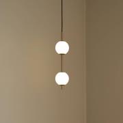 UMAGE LED-riippuvalaisin Audrey, messinkivärinen, 2-lamppuinen, Ø 12 c...