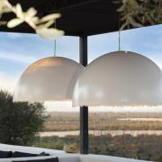 Karman Plancton -LED-ulkoriippuvalaisin, Ø 45 cm