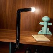 Stilnovo pöytälamppu Periscopio, musta, korkeus 68 cm, metalli