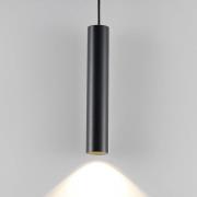 Riippuvalaisin CAN, musta, korkeus 35 cm, Ø 6 cm, metalli, GU10