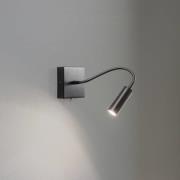 Seinävalaisin Ojos, antrasiitti, lukuvalaisin, säädettävä, 33 cm, G9