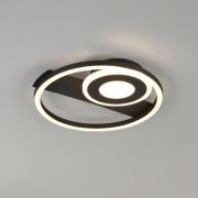 LED-kattovalaisin Horus, musta, 2 500 lm, 3 000 K, metalli