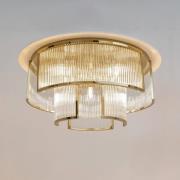 Maytoni Frame kattovalaisin, 9 x E14, Ø 65 cm, kulta/kirkas