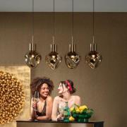 Kare Supernova-riippuvalaisin, keltainen, 110 cm, E27