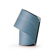 LZF pöytälamppu Tiny, sininen, korkeus 22 cm, puuviilu