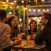 Calex LED-akku-pöytävalaisin Serino, vihreä, alumiini, 2700 K