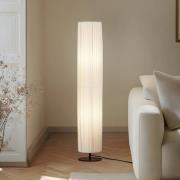 Lindby Virelle lattiavalaisin, valkoinen, tekstiili, korkeus 117 cm, E...