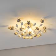 Carolina kattovalaisin, norsunluunvärinen, 3-valo, rautainen