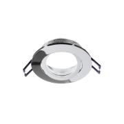 Samsola upotettava kattovalaisin, kiiltävä hopea, Ø 8 cm, metallia