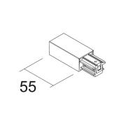 Ivela syöttö oikealle SQUARE 48 V, valkoinen, muovi