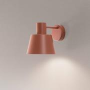 Seinävalaisin Dunka, tiilenpunainen, 1-lamppuinen, teräs, korkeus 17 c...