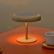 LED-aurinkoakku-pöytävalaisin Elmer, vihreä, metalli, IP44