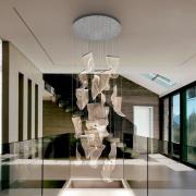 Velos LED-riippuvalaisin, kromi, 24 valoa. , metalli, muovi