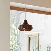 MARKET SET Jimmy-riippuvalo, Ø 25 cm, ruskea, keraaminen