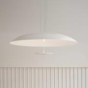 Karman LED-riippuvalaisin BLANCO, Ø 92 cm, valkoinen, metalli