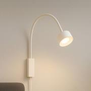 LED ladattava seinävalaisin Magnetics flex, valkoinen, himmennettävä,